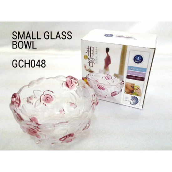 Picture of CRYSTAL ROSE SMALL GLASS BOWL