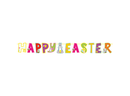 Picture of TEXT EASTER GARLAND
