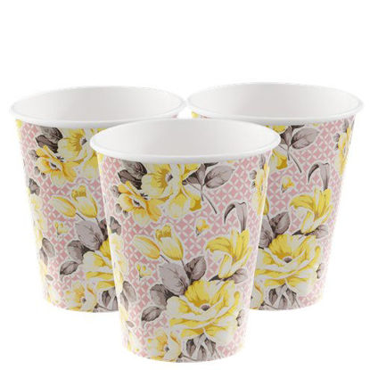 Picture of Vintage Tea Party Paper Cups - 250ml