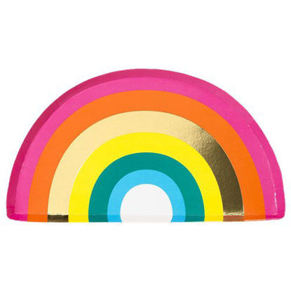 Picture of Rainbow Paper Plate - 25cm