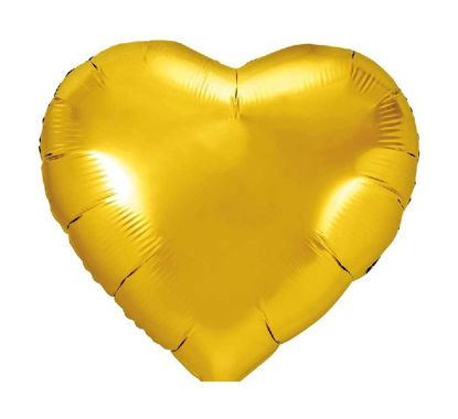 Picture of 61cm GOLD HEART FOIL BALLOON