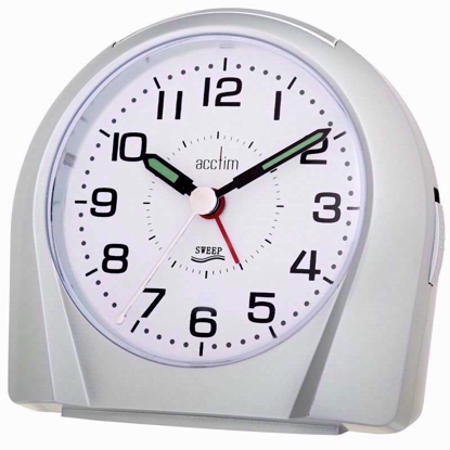 Picture of ACCTIM EUROPA ALARM CLOCK SILVER