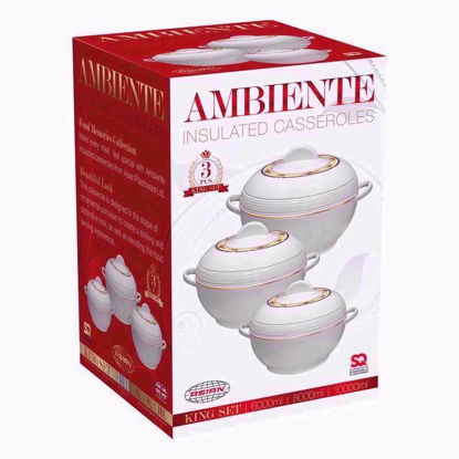 Picture of AMBIENT HOTPOT SET LGE WHITE/CREAM