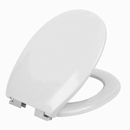 Picture of BELDRAY DUROPLAST TOILET SEAT WHITE