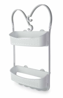Picture of BLUE CANYON SHOWER CADDY DOUBLE HANGING WHITE