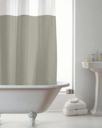 Picture of COUNTRYCLUB SHOWER CURTAIN PEVA SOLID/CLEAR
