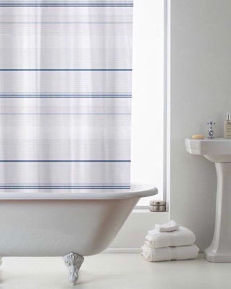 Picture of COUNTRYCLUB SHOWER CUTAIN PEVA STRIPE