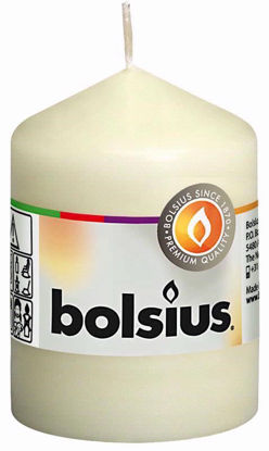 Picture of BOLSIUS CHURCH CANDLE IVORY 80X58MM