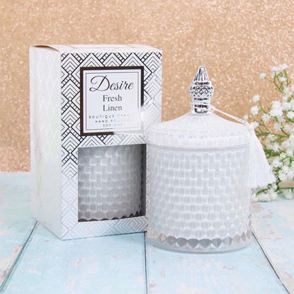Picture of DESIRE CANDLE JAR FRESH LINEN LARGE