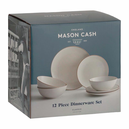 Picture of MASON CASH CREAM 12PCE DINNER SET