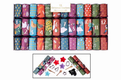 Picture of CHRISTMAS CRACKER 12X12INCH 12 DAYS CHRISTMAS