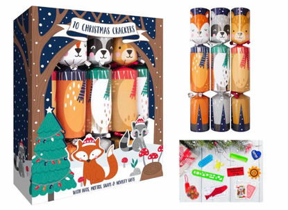 Picture of CHRISTMAS CRACKERS 10X12 INCH WOODLAND