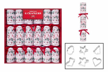 Picture of CHRISTMAS CRACKERS 6X12 INCH CHRISTMAS JOY