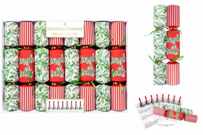 Picture of CHRISTMAS CRACKERS 8X12 INCH JINGLE BELLS