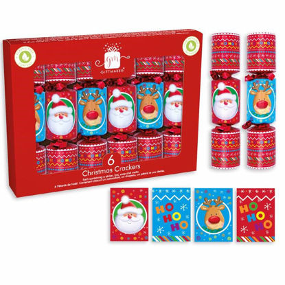 Picture of GIFTMAKER CRACKERS 6 X 6 SANTA