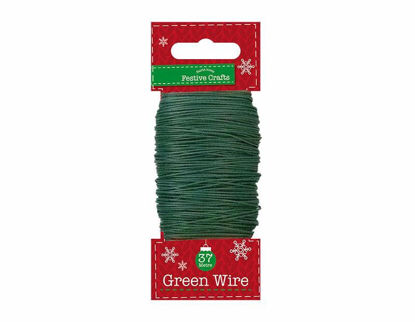 Picture of CHRISTMAS CRAFT WIRE GREEN 37M