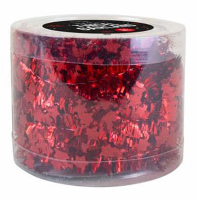 Picture of CHRISTMAS TINSEL GARLAND RED