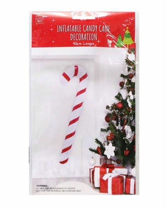 Picture of FESTIVE MAGIC CANDY CANE INFLATABLE 36CM