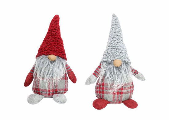 Picture of FESTIVE MAGIC GNOME TARTAN 40CM