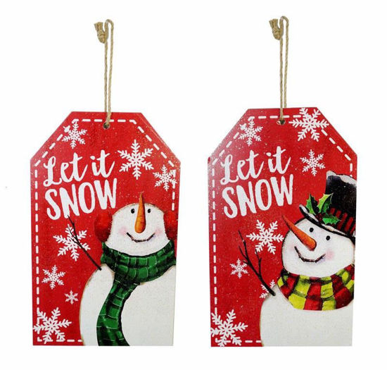 Picture of FESTIVE MAGIC SNOWMAN PLAQUE