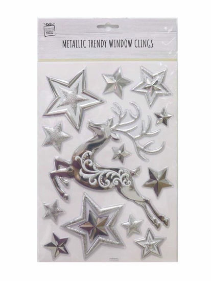 Picture of FESTIVE MAGIC STICKERS STARS METALLIC