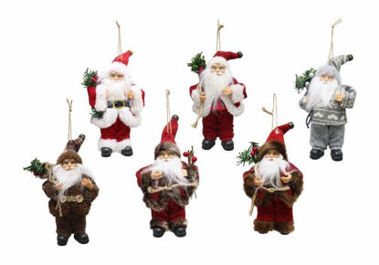 Picture of FESTIVE MAGIC VVINTAGE SANTA FIGURINES 18CM