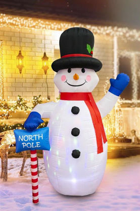 Picture of INFLATABLE 180CM LED SNOWMAN