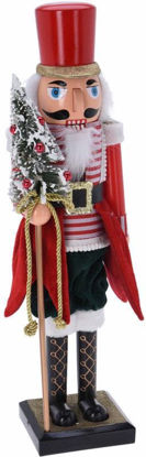 Picture of NUTCRACKER 60CM RED STRIPED