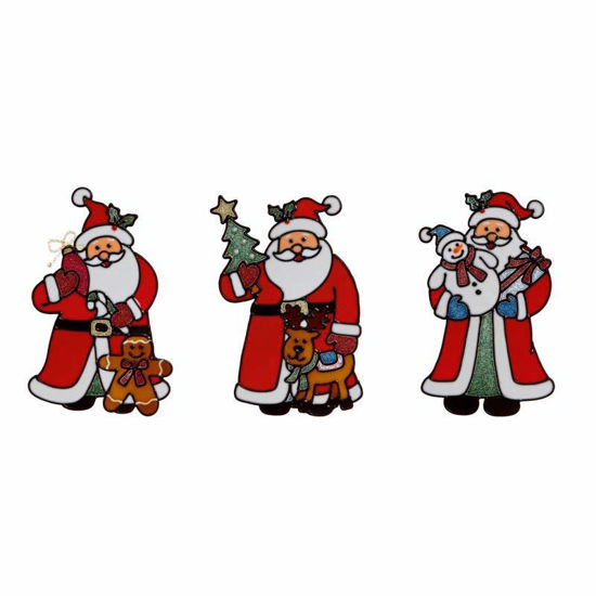 Picture of PREMIER SANTA LONG COAT WINDOW CLING