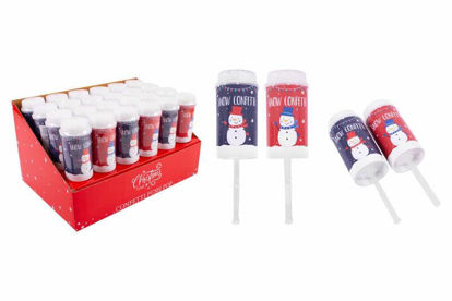 Picture of CHRISTMAS SNOW CONFETTI PUSH POP