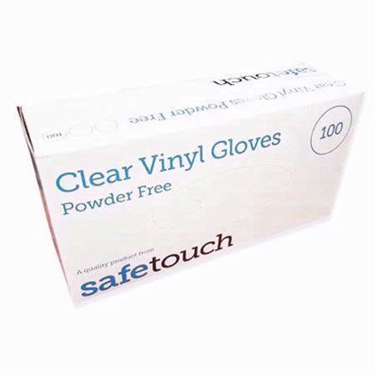 Picture of VINYL POWDERFREE 100 GLOVES CLEAR SMALL
