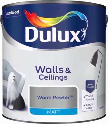 Picture of DULUX MATT WARM PEWTER 2.5L