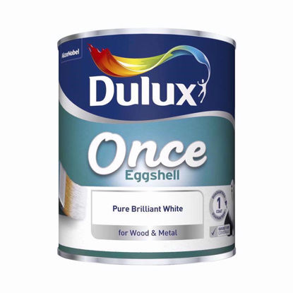 Picture of DULUX ONCE EGGSHELL PBW 750ML