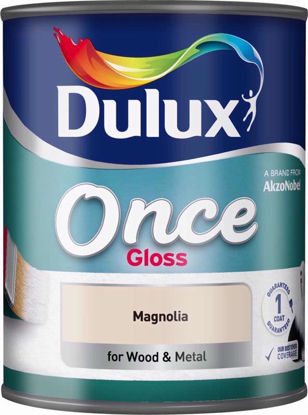 Picture of DULUX ONCE GLOSS MAGNOLIA 750ML