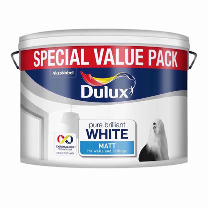 Picture of DULUX VINYL MATT WHITE 7LT