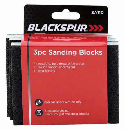 Picture of BLACKSPUR 3PK SANDING BLOCKS