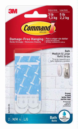 Picture of COMMAND BATHROOM WATER RESISTANT STRIPS