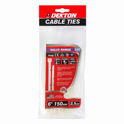 Picture of DEKTON CABLE TIES 250PCS