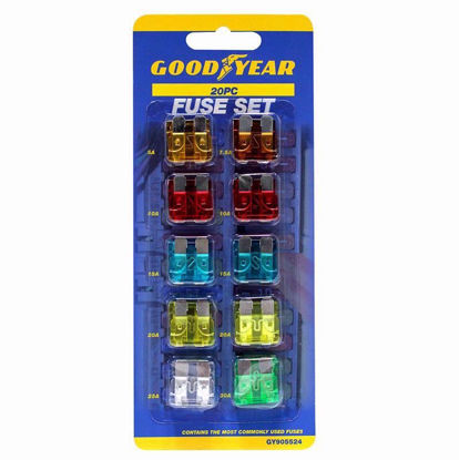 Picture of GOODYEAR CAR FUSE 20PC SET