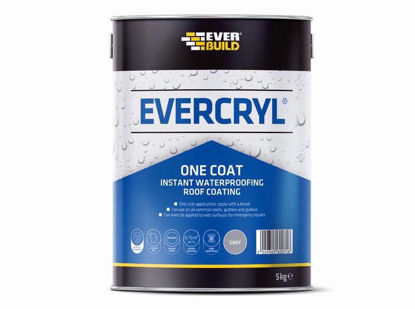 Picture of EVERBUILD EVERCRYL ONE COAT GREY 5KG