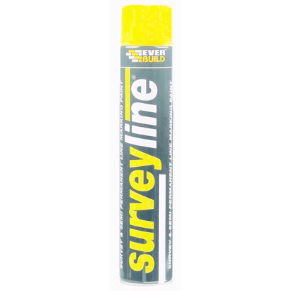 Picture of EVERBUILD SURVEY LINE YELLOW 7.50 ML
