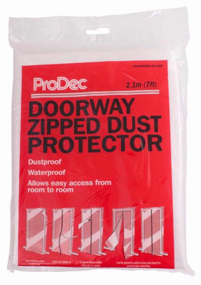 Picture of PRODEC DOORWAY ZIPPED DUST PROTECTOR 2.1M