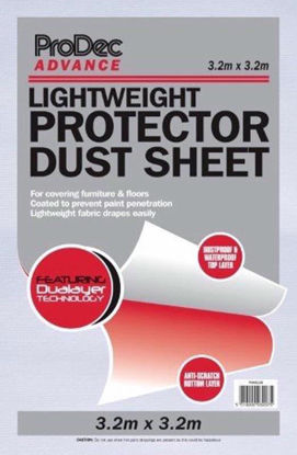 Picture of PRODEC DUST SHEET PROTECTOR 3.2MX3.2M LIGHT