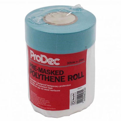 Picture of PRODEC PRE MASKED POLY ROLL 30CMX25M