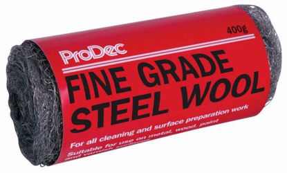 Picture of PRODEC STEEL WOOL 400G FINE