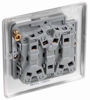 Picture of BG 3 GANG 2 WAY SWITCH B/CHROME