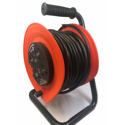 Picture of POWERPLUS 4 GANG 25M EXTENSION REEL 13AMP