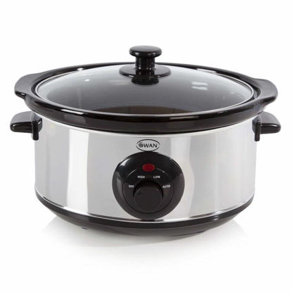 Picture of SWAN 3.5 LTR S/S SLOW COOKER 26.05