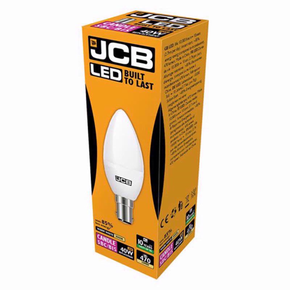 Picture of JCB LED BULB WARM WHITE CANDLE SBC 6W/40W