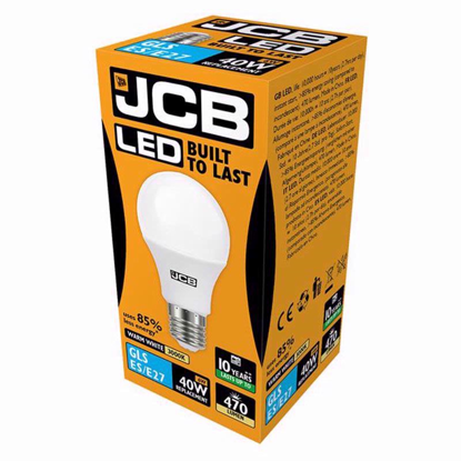 Picture of JCB LED BULB WARM WHITE GLS ES 6W/40W